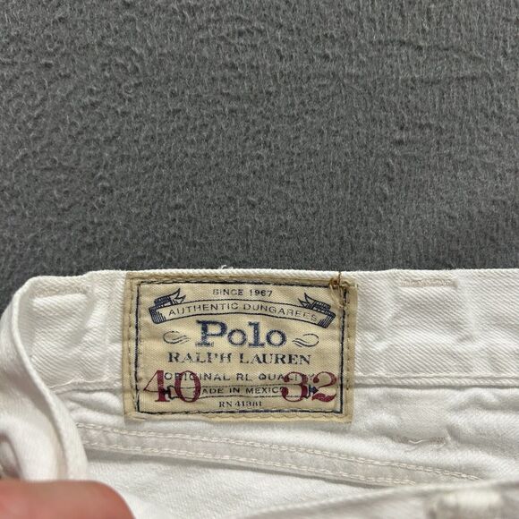 Polo by Ralph Lauren White Straight Men Jeans - Picture 7 of 13